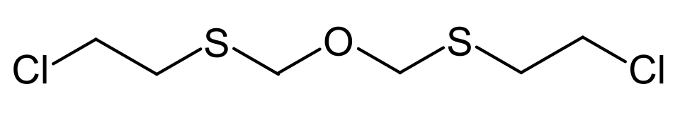 Bis(2-chloroethylthiomethyl)ether